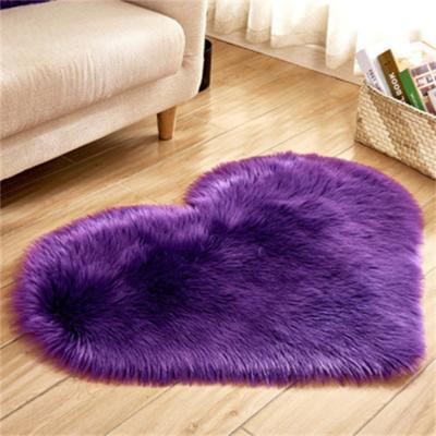 China Washable Plush Fluffy Soft Warm Flooring Shaggy Area Rug Acrylic Wool Flooring Blanket for sale