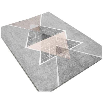 China Wholesale Washable 100% Polyester Non Slip Anti Soiling Carpet Ins Style Soft Bedside Floor Mat for sale