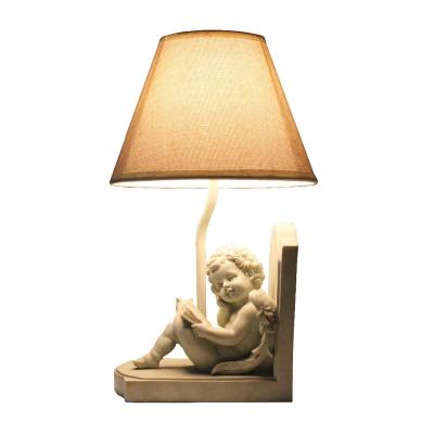 China European Luxury Angel ON/OFF Baby Led Desk Lamp Kids Table Lamp for sale