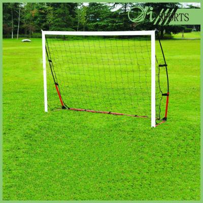 China Foldable; easy to set up with portable target soccer shooting goal for sale