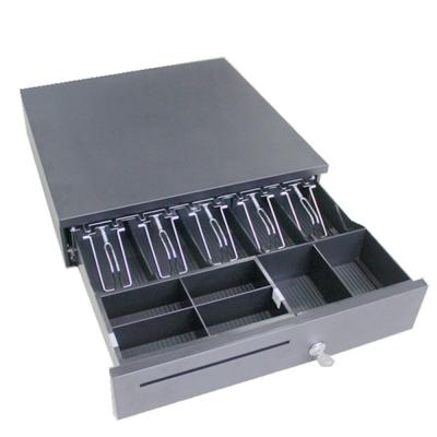 China Simple Hot Selling Cash Drawer In 12V Systems, Supermarket Money Lock Box High Quality POS Cash Register For Sale for sale