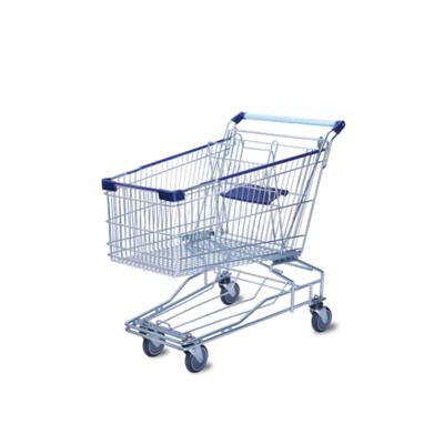 Cina Excellent Quality and Low Price Folding 150 Liter Asian Style Supermarket Trolley For Supermarket in vendita