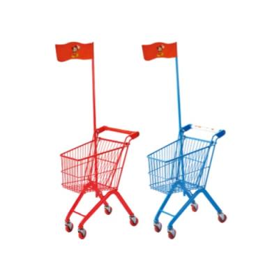 China Unveiling GOOD QUALITY Kids Mini Metal Shopping Trolley With Competitive Price for sale