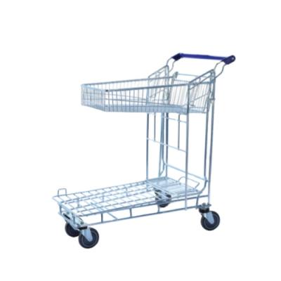 China Unfolding VERY POPULAR used in supermarket and warehouse flat cart with competitive price for sale