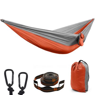 China Durable Wholesale Hot Sale Camping Hammock Net Folding Single And Double Hammock Outdoors for sale