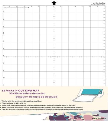 China PVC Old fox Standardgrip 14x15 inch Cutting Mat for Silhouette Cameo 3/2/1 Cut Mats Replacement for sale