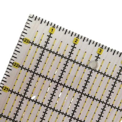 China Acrylic Sewing Acrylic Patchwork Quilting Ruler 24''x6'' for sale