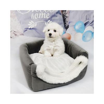 China Travel In Stock Hot Selling 2 In 1 Drop Shipping Factory Directly Sell Memory Foam Cama Para Perro Luxury Dog Bed for sale