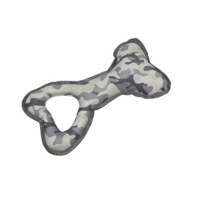 China Sustainable Wholesale Non-Toxic Camouflage Color Durable Pet Supplies Dog Chew Playing Toy for sale