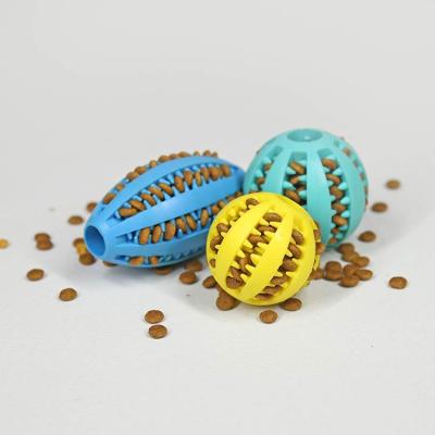 China Professional Manufacturer Cheap Natural Rubber Stocked Multiple Color Toy Ball Dog And Cats Pet Toys for sale