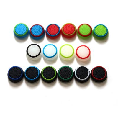 China Anti-Slip Colorful PS4 PS3 XboxOne Xbox360 Controller PS4 PS3 XboxOne Xbox360 Single Silicone Thumb Grip for sale