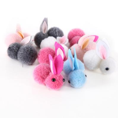 China 2022 New Easter Bunny Creative 3D DIY Amazon Plush Rabbits Easter Goods Goods for sale