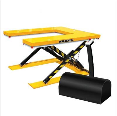 China Fixed Lifting Platform U-type Platform Single Shear Lifting Electro-Hydraulic Lifting Platform for sale