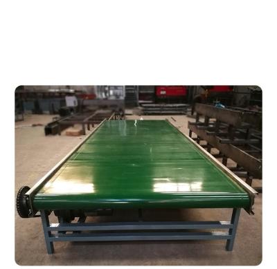 China PVC-conveyor assembly line Brandbestendige platte bandconveyor Te koop