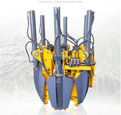 China Fully Automatic Hydraulic Tree Digging Machine Tree Moving Machine Nursery Garden for sale