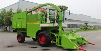 China Doppelreihen Maissstamm Silage Futtermittel Harvester Maschine Napier Gras Futtermittel Harvester montierte Silage Harvester zu verkaufen