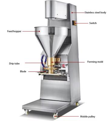 China High Speed Chicken Fish Beef Meatball Machine Commercial Meatball Machine for sale