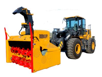 China BM15 Serie Wheel Loader Attachments Hydraulic-driven Snow Blower for sale