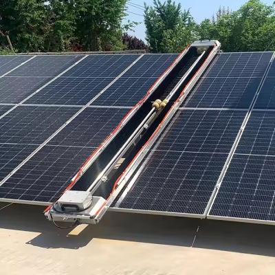 China Solar Panel Auto Cleaning Solar Cleaning Panel Brushes Robot Solar Panel Cleaning for sale