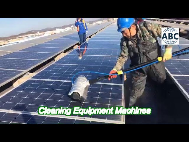 220V Cleaning Equipment Machines 7.2M Length Solar Panel Cleaning Brush