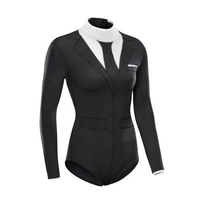 China Women Custom 3mm Promotion Ladies Wetsuit For Diving , Short Wetsuit 3Mm Diving Suit for sale