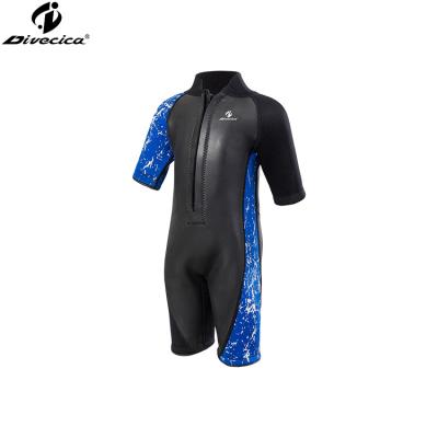 China Unisex Customized Color Neoprene Baby Kids / Children Beach Wetsuit For Surfing for sale