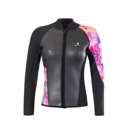 China Antibacterial Exquisite Structure Manufacturi Customized Wetsuits Dive Women Top Suit Sportswear Diving Equipment for sale