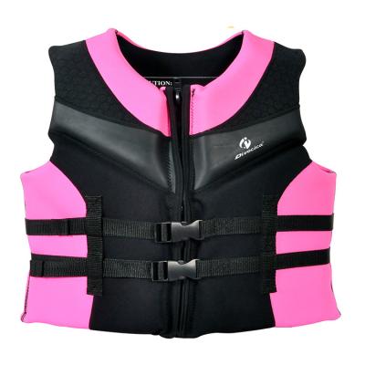 China Customized Logo Lifejacket Marine Approval Surfing Flotation Jacket Flotation Work Vest Diving Surfing Life Jacket 40*30*8 cm for sale