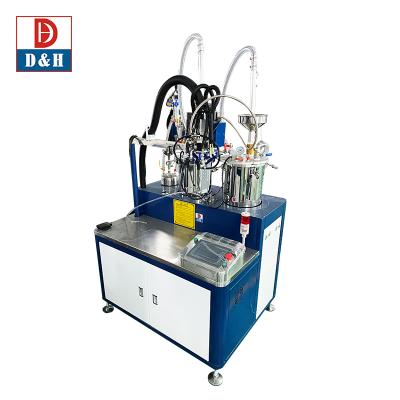 China Chemical Automatic Two Components Silicone, Epoxy, PU Automatic Metering, Mixing, Potting Machine for sale