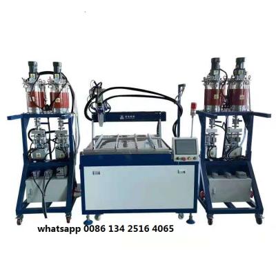 China Automatic Capacitors 2 Component AB Part 2k Resin Glue Epoxy Resin Dosing Dispenser Mixing Machine for sale