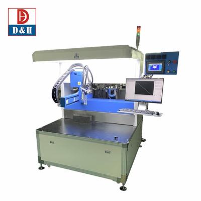 China Two-component material such as CPU transformers CCD AB two component video potting machine for sale