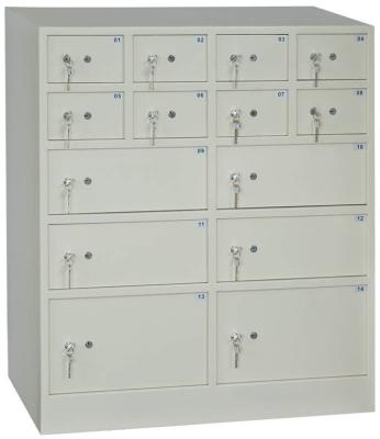 China Dt-14 Bank Hotel Safe Deposit Boxes with Width 560mm and Advanced Locking System for sale