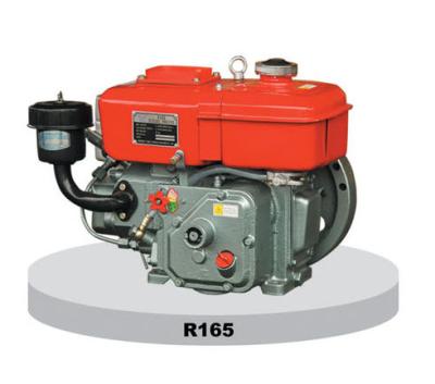 China Factory DIESEL ENGINE R165 R170 R175 R175N , R180 SINGLE CYLINDER DIESEL ENGINE for sale