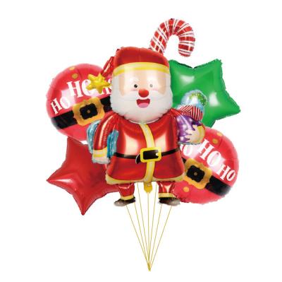 China Party Supplies Christmas Balloon Aluminum Christmas Tree Costume Decorated Stage Layout Props Party Atmosphere Supplies for sale