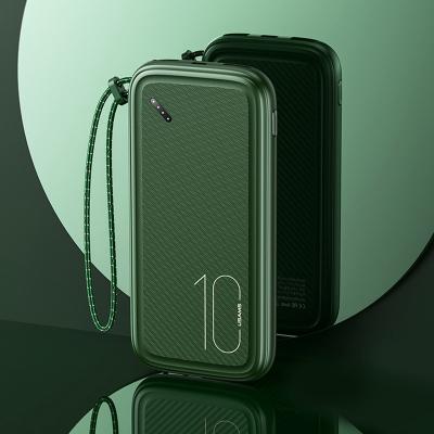 China Protable Charger Universal QC Super Fast Charge Mobile Mini Power Bank With Lashing Large Capacity PD22.5W for iPhone and Android for sale