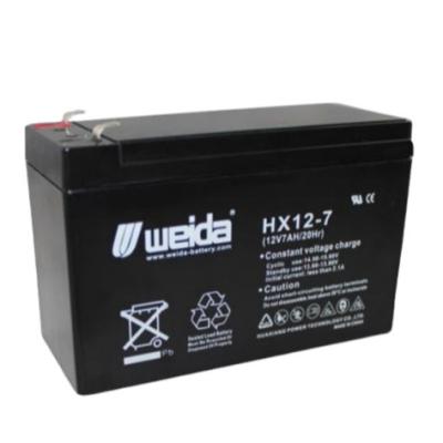 China Home appliances wholesale custom made small density 12v7ah HX12-7 series energy storage power supply lead acid batteries for sale