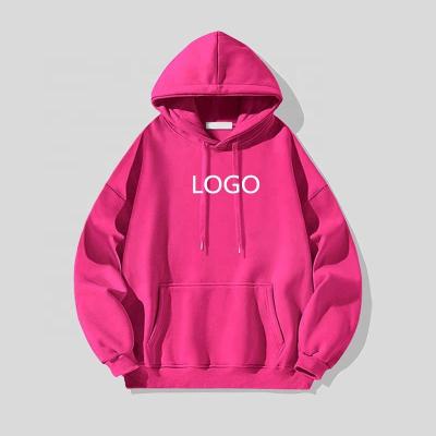 China Anti-wrinkle 2024 hooded sweatshirts custom logo fleece sweatshirt women's hoodies & sweatshirt for women for sale