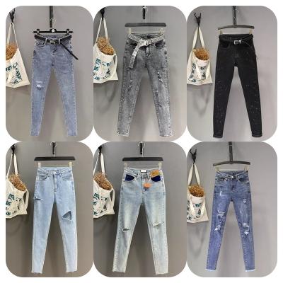 China Breathable Autumn New Women's Jeans Women's High Quality Denim Pants Wholesale by Low Price Manufacturers for sale