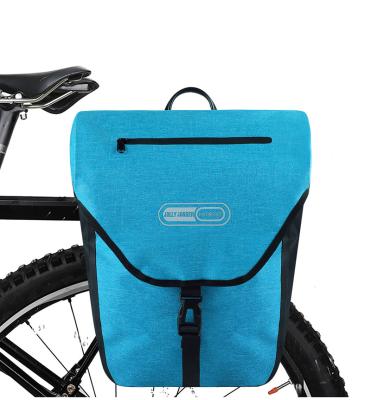 China Fashion Big Bicycle Bag 2022 Bicycle Pannier Waterproof Large Expandable Rear Seat Pocket Bike Panniers Bag for sale