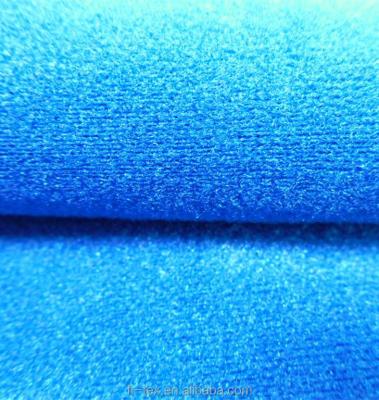 China Brushed knit fabric / soft brush handfeel / highly sticky nylon spandex OK fabric for smart use for sale