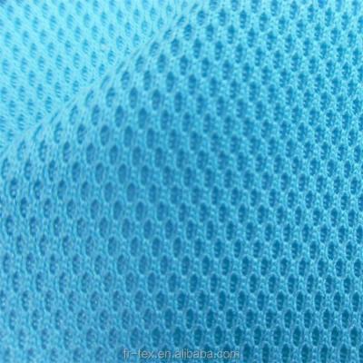 China PK Fabric Shrink-resistant 100% Polyester Knit Pique Mesh Fabric For Sports Shoes for sale