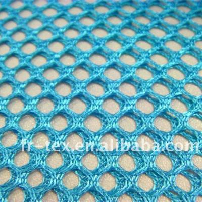 China Large Hole 80gsm 100% Polyester Shrink-Resistant Mesh Fabric For Bag for sale