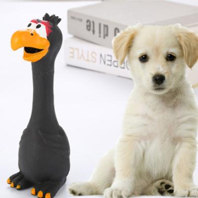 China Amazon's Best-Selling Stocked Rubber Screaming Dog Toy Chicken Dog Toy for sale