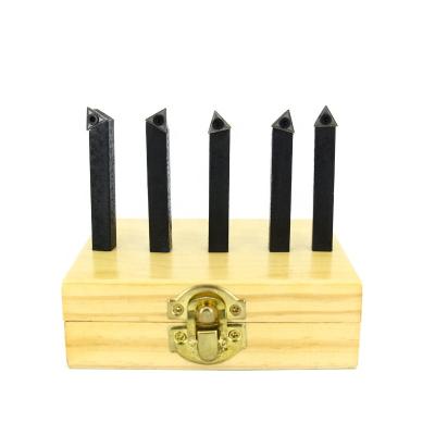 China Internal External Turning Inserts 3/8 Inch Indexable Carbide Turning Tool Kit 5 PCS Indexable Carbide Turning Tool Kit AR AL BR BL E 10mm*10mm Inserts for sale