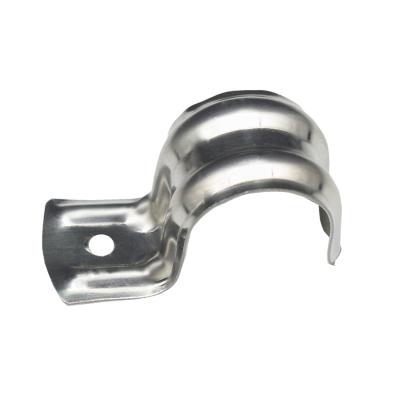 China food & Beverage Factory Supply Pipe Saddle High Quality Long Lasting Steel Pipe Clamp for sale