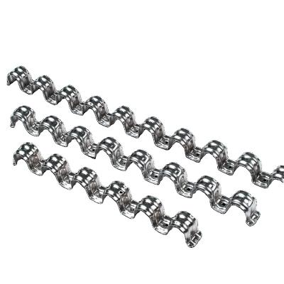 China Stainless Steel 10 Spline Position U Type Pipe Clamp for sale