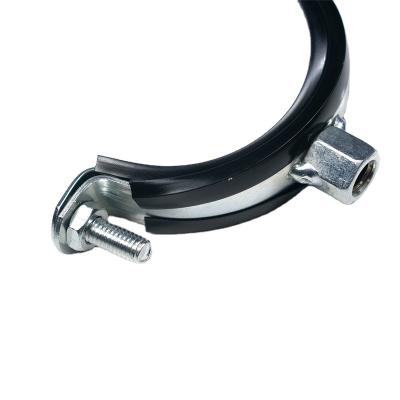 China Single side stainless steel buckle design for quick installation of pipe clamp for sale