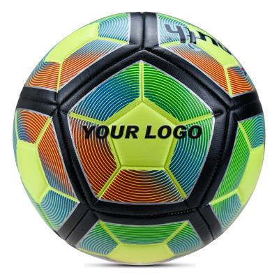 China Eco - Friendly Professional PU Soccer Balls Soccer Match Football for sale