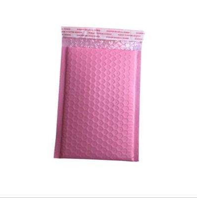 China Strong Adhesive Pink Postage Mailing Bags Mailer Padded Bubble Mailing Bags for sale