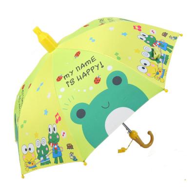 China Morden Upside Down Reverse Fabric C Double Handle Luxury Windproof Kids Rain Umbrella for sale